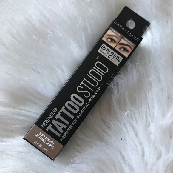 Amazon Com Maybelline Tattoostudio Waterproof Eyebrow Gel Makeup